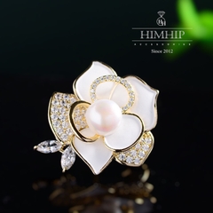 Set Quà Valentine 8/3 HimHip Cài Áo Kèm Túi Thiệp - 837