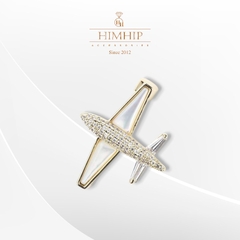 Trâm, Ghim Cài Áo HimHip Máy Bay Cánh Khảm Trai Đáng Yêu HKCC Đính Phale 3*4cm