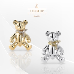 Trâm, Ghim Cài HimHip Gấu Bear HKCC Đính Phale 2*3cm