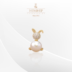 Pin Cài Áo HimHip Thỏ Mặt Phale Đáng Yêu HKCC Mix Trai 1,5 cm