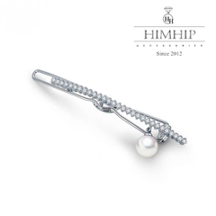 Set Quà 8/3 HimHip Kẹp Mái & Cài Áo Kèm Túi Hộp Thiệp - 127