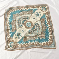 Set Quà Himhip Khăn Lụa Cao Cấp 65*65cm & Cài Khăn Kèm Túi Hộp Thiệp (Không Kèm Cài Áo) - 239