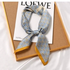 Set Quà Himhip Khăn Lụa Cao Cấp 65*65cm & Cài Khăn Kèm Túi Hộp Thiệp (Không Kèm Cài Áo) - 238