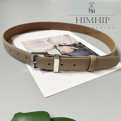 Dây Lưng HimHip Da Thật Khóa Chữ E Sang Trọng 3x100cm