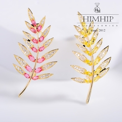 Trâm, Ghim Cài HimHip Cành Cây Thanh Lịch HKCC Đính Phale 5*5cm