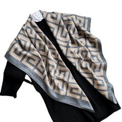 Khăn Lụa Cotton Khổ Vuông 90*90cm - 26