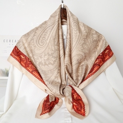 Khăn Lụa Cotton Khổ Vuông 90*90cm - 21