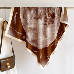 Khăn Lụa Cotton Khổ Vuông 90*90cm - 38