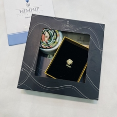 Set Quà Tặng Khăn Lụa Vuông Khổ 53 Kèm Cài Áo - 232 (Combo đã bao gồm túi hộp thiệp)