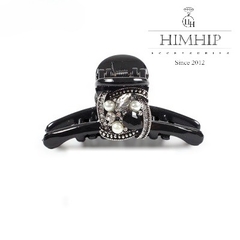 Kẹp Càng Cua HimHip Composite Mix Đá, Hạt Giả Trai Dáng Ngắn Thanh Lịch 2x5,5cm