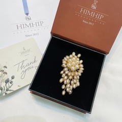 Trâm, Ghim Cài Áo HimHip Chùm Trai Thật Sang Trọng HKCC 4*7cm