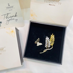 Set Quà Tặng Himhip Cài Áo Kèm Túi Hộp Thiệp - 393