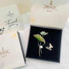 Set Quà Tặng Himhip Cài Áo Kèm Túi Hộp Thiệp - 390