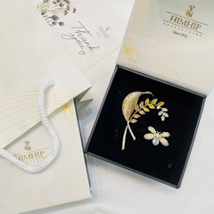 Set Quà Tặng Himhip Cài Áo Kèm Túi Hộp Thiệp - 340