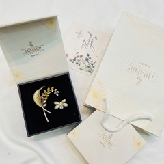 Set Quà Tặng Himhip Cài Áo Kèm Túi Hộp Thiệp - 340