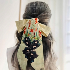 Khăn Lụa Tuban Lụa 129x7cm HimHip Khăn Thắt Túi Quà Tặng Khăn - 11