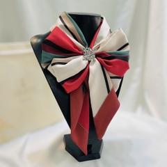 Set Quà HimHip Khăn Tuban Lụa Dài & Cài Khăn Kèm Túi Hộp Thiệp - 403