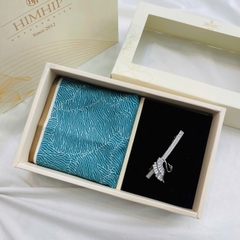 Set Quà HimHip Khăn Tuban Lụa Dài & Kẹp Tóc Kèm Túi Hộp Thiệp - 17