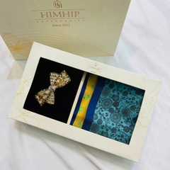 Set Quà HimHip Khăn Tuban Lụa Dài & Kẹp Tóc Kèm Túi Hộp Thiệp - 21