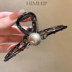Kẹp Càng Cua HimHip HKCC Hạt Giả Trai Gắn Đá Phale Thanh Lịch 11x4.5cm
