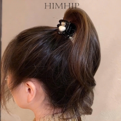 Kẹp Càng Cua HimHip Composite Hạt Đá Tam Giác Gắn Tròn Phale 3.x4cm