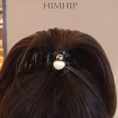 Kẹp Càng Cua HimHip Composite Hạt Đá Tam Giác Gắn Tròn Phale 3.x4cm