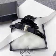 Kẹp Càng Cua HimHip Composite Dáng Dẹt Gắn Nơ Hai Lớp Khuy HKCC