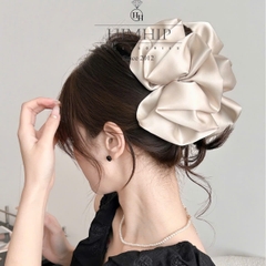 Kẹp Càng Cua HimHip Composite Xếp Bồng Trẻ Trung 16 Răng 10x17cm