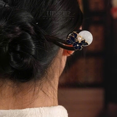 Trâm Cài Tóc HimHip Nguyệt Hạ Hoa Sương Kèm Hộp Phụ Kiện Áo Dài