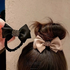 Dây Buộc Tóc HimHip Nơ Vải Thắt Dây Phale Thanh Lịch 9x5cm