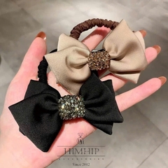 Dây Buộc Tóc HimHip Nơ Vải Thắt Dây Phale Thanh Lịch 9x5cm