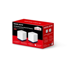 Hệ Thống Mesh Wi‑Fi 5 AC1900 Mercusys Halo H50G 2-pack