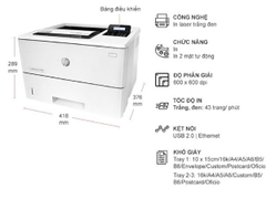 Máy in laser đen trắng HP Laserjet Pro M501DN (J8H61A) (NK)