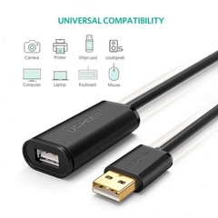 Cáp USB nối dài 25m có chíp khuếch đại chính hãng Ugreen 10325