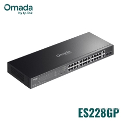 Switch PoE+ TP-Link Omada ES228GP 28 cổng Gigabit, 24 cổng PoE+, 2 cổng SFP