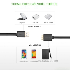 Cáp USB micro 3.0 mạ vàng 1M UGREEN 10841
