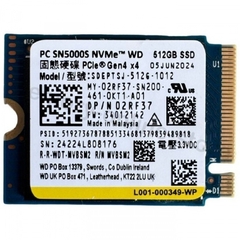 Ổ cứng SSD M2-PCIe 512GB WD Blue SN5000s NVMe 2230