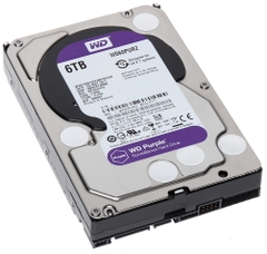 Ổ cứng HDD Western Purple 6TB 3.5 inch  256MB Cache WD63PURZ chính hãng phân phối