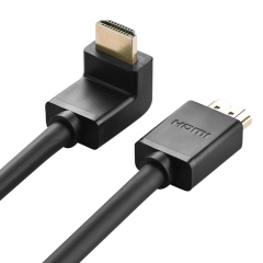 Cáp HDMI to HDMI dài 1m bẻ xuống góc vuông 90 độ Ugreen 10172