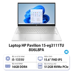 Laptop HP Pavilion 15-eg3111TU 8U6L8PA