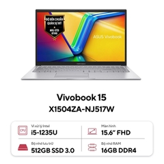 Laptop ASUS Vivobook 15 X1504ZA-NJ517W i5 16GB 512GB