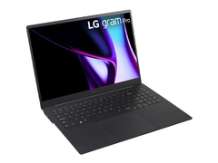 Laptop LG Gram Pro 16Z90SP-K.AH75A5 (Ultra 7 155H/ 16GB/ 512GB SSD/ 16 inch WQXGA/ 120Hz/ Win11/ Black)