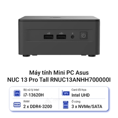Máy tính Mini PC Asus NUC 13 Pro Tall RNUC13ANHH700000I