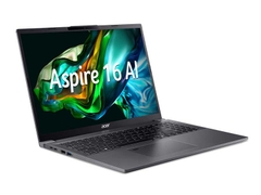 Laptop Acer Aspire 16 AI A16-71M-71U7 NX.J4YSV.002 (Intel Core Ultra 7 155H | 16GB | 512GB | Intel Arc | 16 inch FHD+ | Win 11 | Xám)