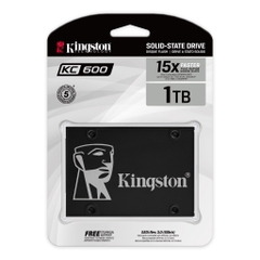 Ổ SSD Kingston KC600 1TB (SATA3/ 2.5Inch/ 550MB/s/ 520MB/s)