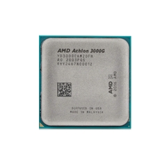CPU AMD Athlon 3000G / 3.5 GHz / 4 MB Cache L3 / 2 cores / 4 threads/ 12nm / Socket AM4/ Radeon Vega3/ 35W