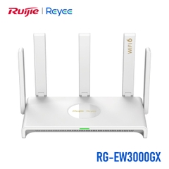 Bộ Phát Wifi Ruijie Reyee RG-EW3000GX  (2976 Mbps/ Wifi 6/ 2.4/5 GHz)