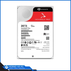 Ổ cứng HDD Seagate Ironwolf Pro 20TB 3.5 inch, 7200RPM, SATA3, 256MB Cache (ST20000NT001)