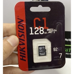 Thẻ nhớ microSD Hikvision 128GB C1 Class 10 upto 92Mb/s