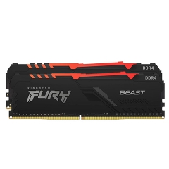 Ram Kingston FURY Beast RGB 16GB (2x8GB) DDR4 2666MHz